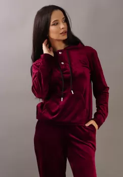 Bluza tip hanorac visiniu 36 imagine