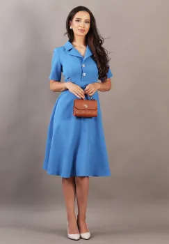 Rochie clos albastru 36 imagine