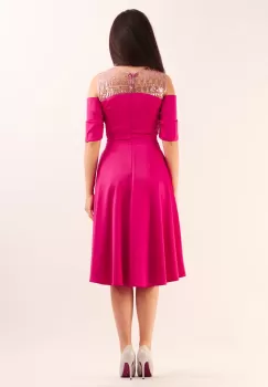 Rochie clos ciclame 36 imagine