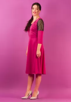 Rochie clos ciclame 36 imagine