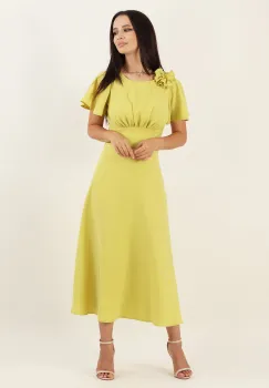 Rochie clos lime 38 imagine