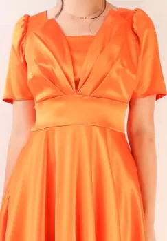 Rochie clos PORTOCALIU 36 imagine