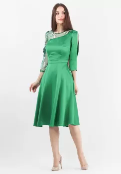 Rochie clos Verde 36 imagine