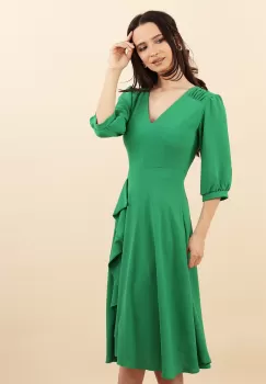 Rochie clos Verde 36 imagine