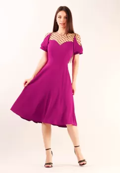 Rochie clos violet 36 imagine