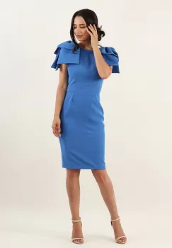 Rochie conica albastru 36 imagine