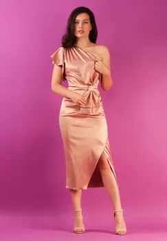 Rochie conica capucino 36 imagine