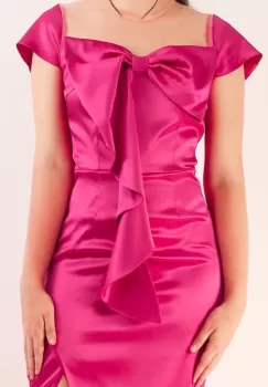 Rochie conica ciclame 36 imagine