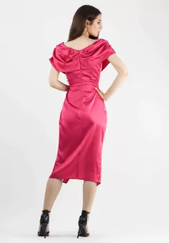 Rochie conica ciclame 36 imagine