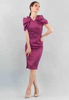 Rochie conica ciclame 36 imagine