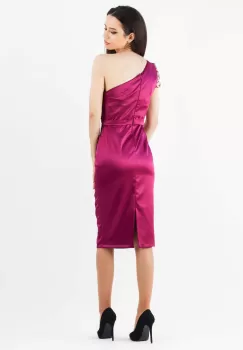 Rochie conica ciclame 36 imagine