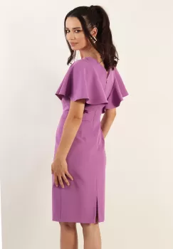 Rochie conica lila 36 imagine