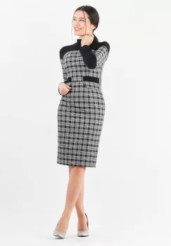 Rochie conica Negru 36 imagine