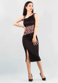 Rochie conica Negru 36 imagine