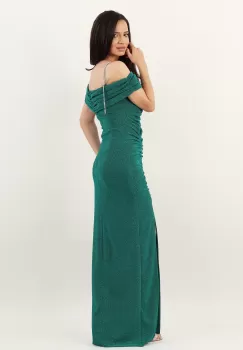 Rochie conica turcoaz 36 imagine