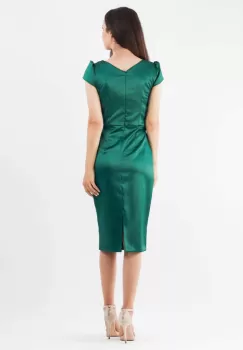 Rochie conica Verde 36 imagine