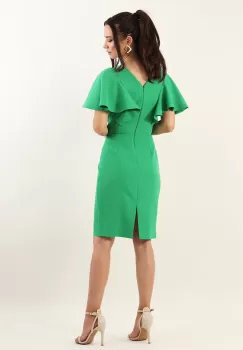 Rochie conica Verde 36 imagine