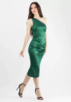 Rochie conica Verde 36 imagine