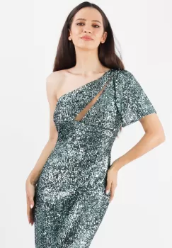 Rochie conica Verde 36 imagine
