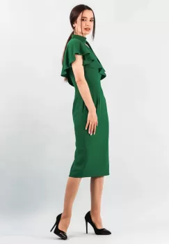Rochie conica Verde 36 imagine