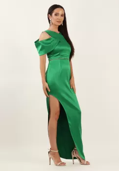 Rochie conica Verde 36 imagine