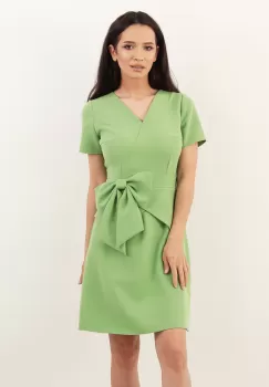 Rochie evazata Verde 36 imagine