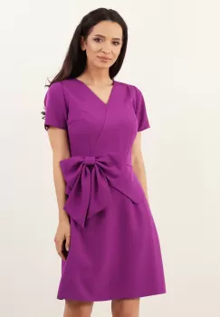 Rochie evazata violet 36 imagine