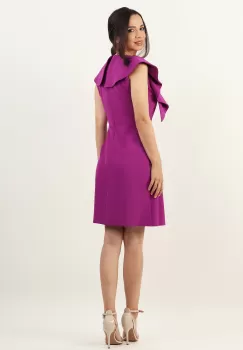 Rochie evazata violet 36 imagine