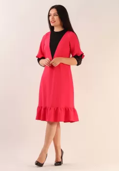 Rochie lejera fucsia 36 imagine