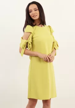 Rochie lejera lime 36 imagine