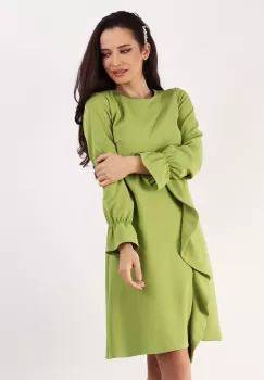 Rochie lejera lime 36 imagine