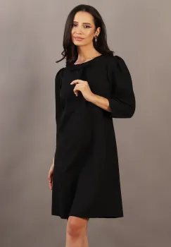 Rochie lejera Negru 36 imagine