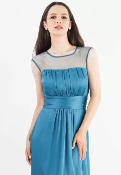 Rochie lejera turcoaz 36 imagine