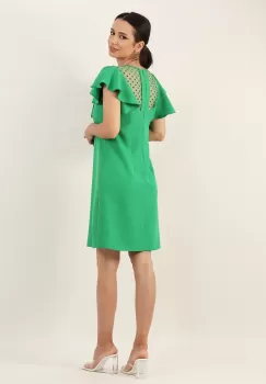 Rochie lejera Verde 36 imagine