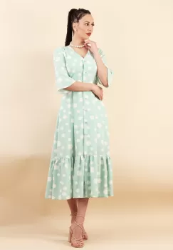 Rochie lunga mint 36 imagine
