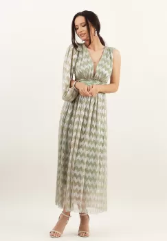 Rochie lunga Verde 36 imagine