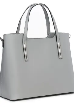 Geanta dama din piele Ligia gri imagine