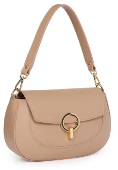 Geanta dama din piele naturala Rosalia roz imagine