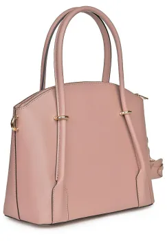 Geanta dama piele naturala Gabriella roz imagine