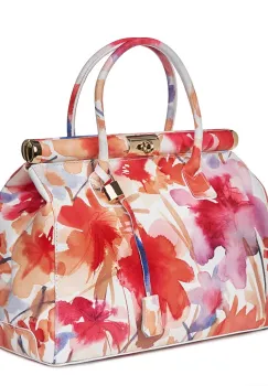 Geanta din piele cu flori Gioia model FF4 imagine