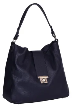Geanta piele naturala Loredana bleumarin imagine