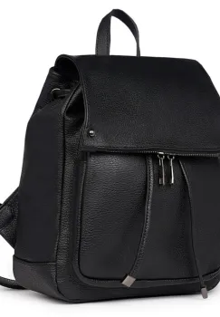 Rucsac piele naturala Jimmy negru imagine