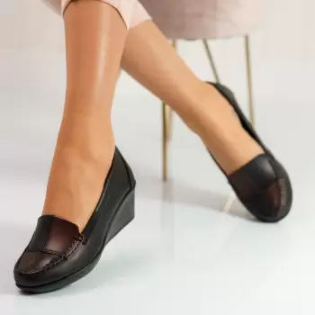 Pantofi Piele Naturala Eliana Negri #808PN
