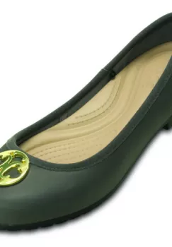 Balerini femei Crocs Marin Colorlite Disc Flat 202314-0P5 imagine