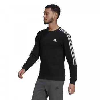 Bluza barbati adidas Essentials Fleece Cut 3-Stripes GK9579 imagine