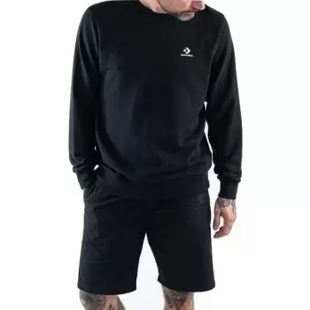 Bluza barbati Converse Emb Crew Ft 10020345-001 imagine