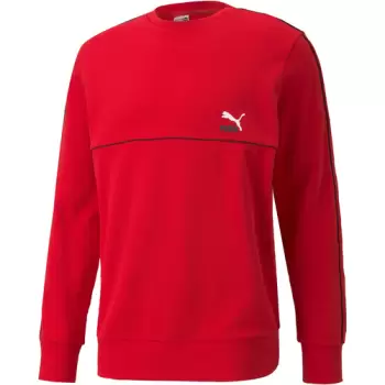 Bluza barbati Puma Clsx Piped Crew 53170211 imagine