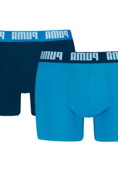 Boxeri barbati Puma Men Everyday Basic Boxer 2p 93832012 imagine