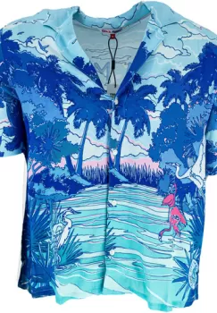 Camasa femei Tommy Jeans Printed Bowling DW0DW104220G7 imagine