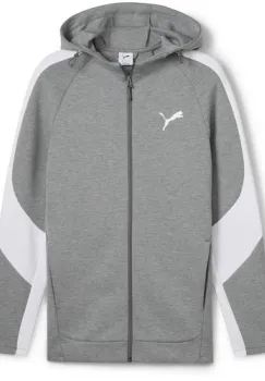 Hanorac barbati Puma Teamevostripe Hooded Jacket Medium 65994733 imagine
